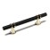 Cappio bracket handle, m/o 96 mm, d = 12 mm, plastic, gold/black color