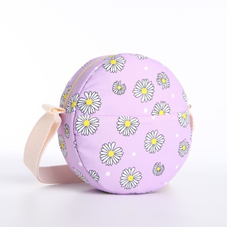 A backpack with a zipper, bag, cosmetic bag, lilac color-6
