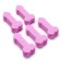 Gift set of Lady cosmetics, bath bombs 5 x 30 g, 18+, pure happiness
