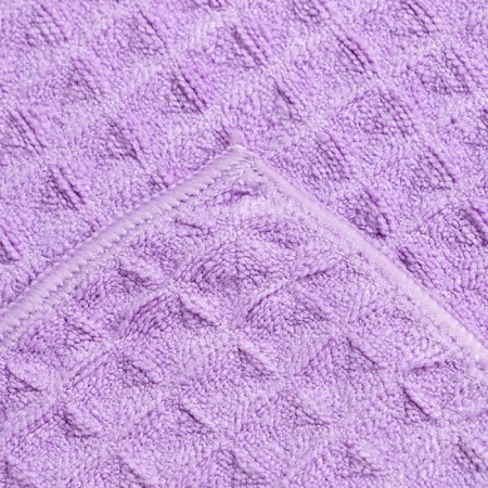 Set for the bath and bathroom Ethel Vafli towel 70*140 cm+Chalma 21*25 cm, central violet-5