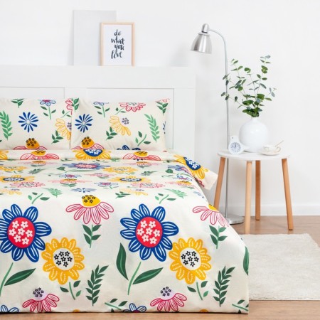Bed linen saving and I am Euro Summer 200x217 cm, 215x240 cm, 50x70 cm-2pcs-2