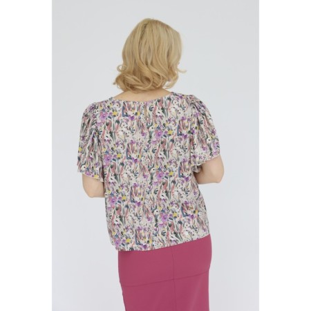 Blue Blouse Blue Blue, Size 42-4