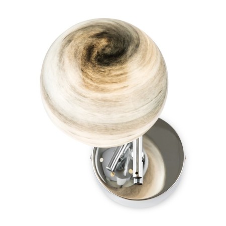 Wall lamp (sconces) Galaxy, 1xe14, color chrome-8