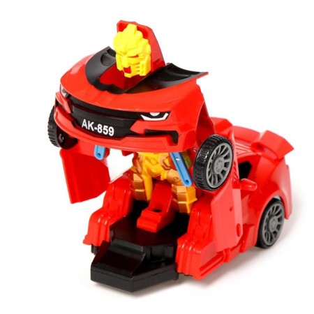 Robot Radio -controlled "Autobot", transforms, works from batteries, color mix-6
