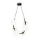 Freya FR4005PL-06B2 Perlina, 430x220x3000 mm, G9, 6x25W, black color