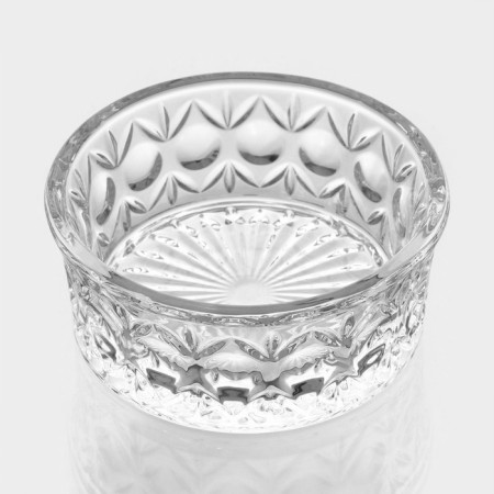 Glass Sugar "circles", 250 ml, 10.5 × 10.5 cm, with a lid-3