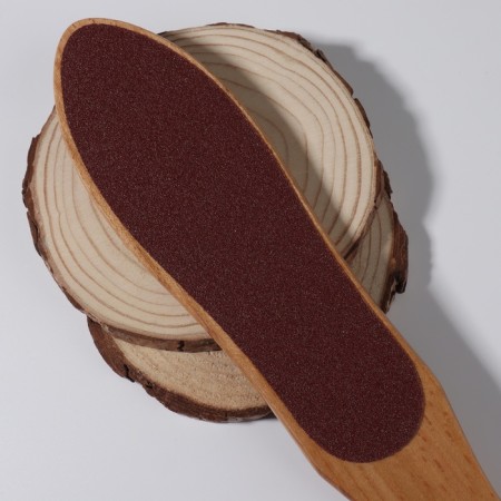 Feet heaps, sandpaper, bilateral, 26.5 cm, wooden-6