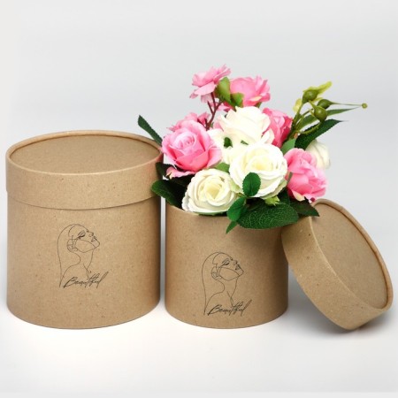 A set of hats from craft 2 in 1, gift packaging, “Beautiful”, 12 x 12, 15 x 15 cm-1
