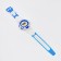 Watch of Electronic Children's Electronic "Junior", silicone strap, L-22 cm, blue