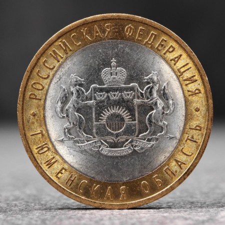 Coin "10 rubles 2014 Tyumen region"-1