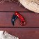 Knife Kerambit "Flame" 16cm, blade 70mm/2mm, mix