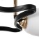 Chandelier 2780/2 E27 40W black and gold 45x35x25 cm Bayerlux