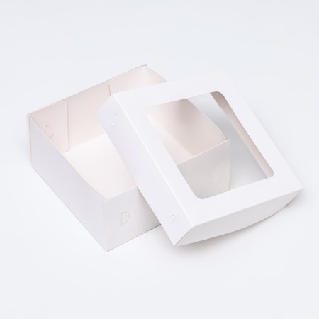 Confectionery packaging, white, 17 x 17 x 8 cm-4