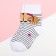 Puppy patrol. Sky Patrol socks, white/black, 16-18 cm