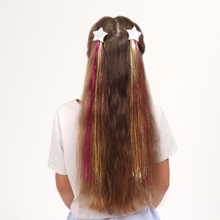 Set of hair decor "Star", on a hairpin, 2 pcs, 40 cm, multi -colored-1