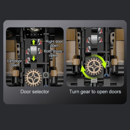 Designer Techno "Sports", 4346 parts, scale 1: 8-10