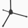 Muscic Life microphone flooring is floor, under two microphones, h-150 cm, D microphone 2.5 cm