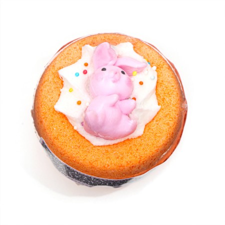 Happyki bath bomb "Ushastiki" with foam and a toy mix, 160 g-6
