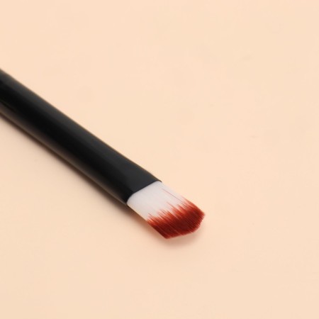 Makeup brush, bilateral, 14 (± 1) cm, black/silver color-5
