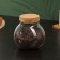 Glass Bank for bulk products with cork cover Bellatenero Babble, 1 L, 12.5 × 14 cm