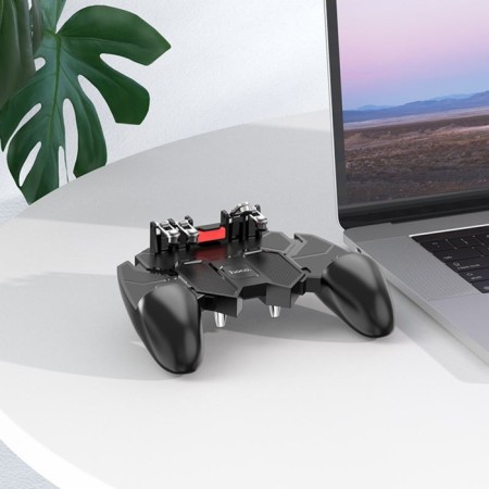 Hoco GM7, 4 trigger gamepad, phone width up to 70-95 mm, black-3