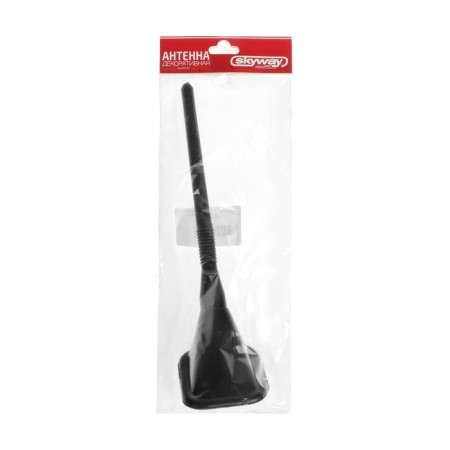 Decorative Antenna Skyway, 14.5 cm, rectangular base 65 x 50 mm, black-1