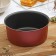 Form for the Easter cake "Fun", D = 18 cm, anti -stick coating, burgundy color