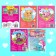 Coloring sets "for girls", with a book and kaables 6 centers.