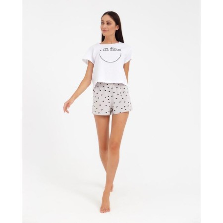 Pajama female kaftan "I’m fine" p. 48-50-4