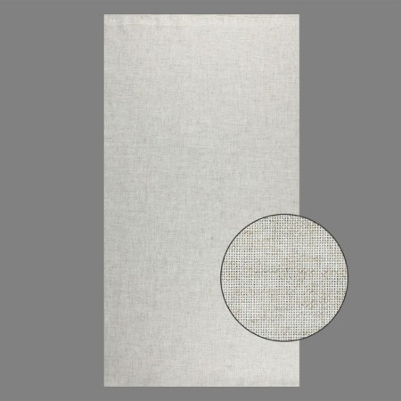 Canvas for embroidery, uniform interweaving, 40 × 150 cm, beige color