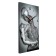Cartine clock wall-mounted interior "sensuality", silent, 35 x 60 cm