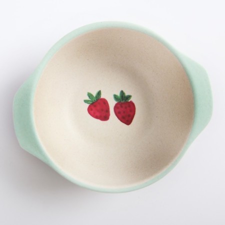 Bamboo children's bowl, mix color, 230 ml, 13.5x11.5x4.5-10