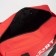 Sports bag with lightning, 2 outer pockets, long belt, red color