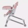 Stool for feeding children's Rant Candy, color Cloud Pink
