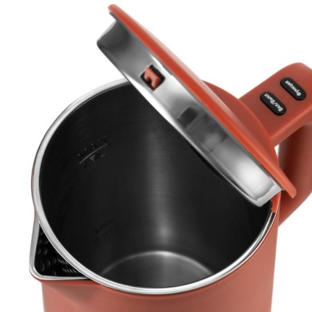 Electric KitFort KT-6115-3 kettle, plastic, Metal flask, 1.5 l, 1800 watts, red-3