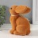 Souvenir Foam "Brown rabbit with berries" 13x8x15 cm
