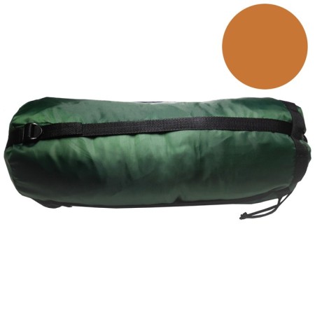 Compression bag, oxford 240, orange, 220x220x520 mm