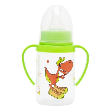 A bottle for feeding Kolobok with handles, 125 ml, from 6 months.-9
