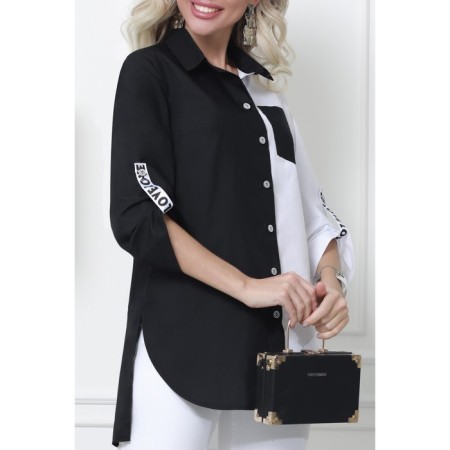 Women's blouse "urban environment", size 54-2