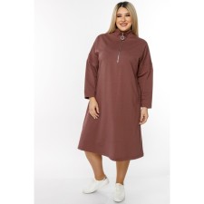 Women's dress, size 72, cappuccino color