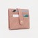 Wallet on the button, pink color