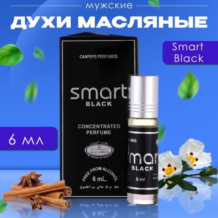 Men's spirits Smart Black, 6 ml
