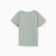 Baby T -shirt with a lowered shoulder, olive color, height 104 cm