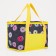 Tarmosumka with zipper 13 liters, black/yellow color