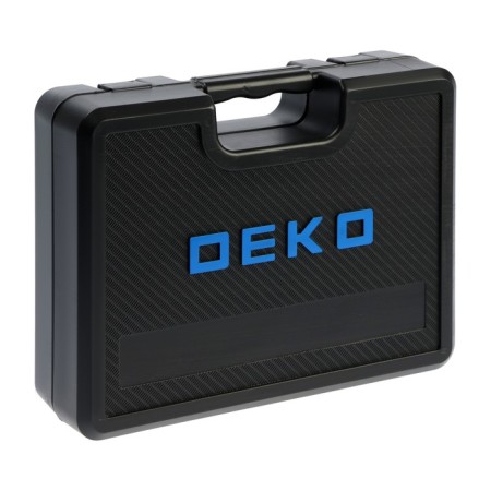 DREAR DEKO DKCD20V PRO, 20 V, 2x2 Ah, case + set of tools 63 subjects-11