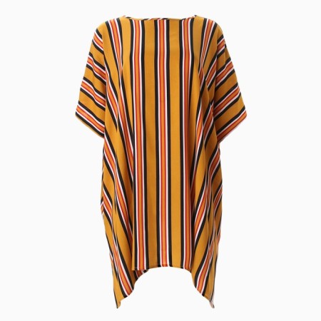 Women's dress Minaku: enjoy yellow color, size 46-48-4