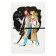 Note book A5, 160 sheets on the Daily Journal rings, Cover artificial leather, an illustration block 80 g/m2, mix