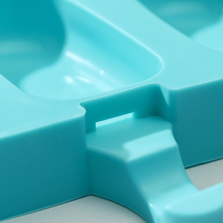 The ice cream uniform “Eskimo Small”, silicone, 21.5 × 12.5 × 2 cm, 4 cells (6.9 × 3.8 cm), Mix color-2
