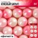Sprinking Figure: “Balls”: Pink, White, 25 g.