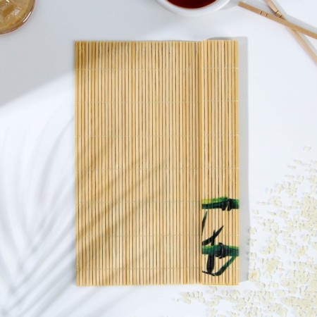 Qinovka Makis for the preparation of land and rolls "Bamboo", 22 x 24 cm-2